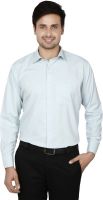 Spaky Men's Striped Formal Blue Shirt