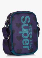 Superdry Purple Sling Bag