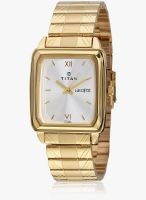 Titan Karishma Nc1581Ym04 Gold Analog Watch