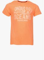 United Colors of Benetton Orange T-Shirt