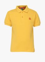 United Colors of Benetton Yellow Polo Shirt