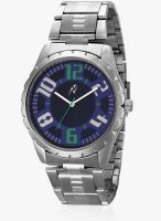 Yepme Blue Metal Analog Watch