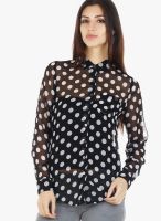 20dresses Black Printed Shirt