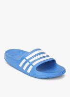 Adidas Duramo Slide Blue Sandals