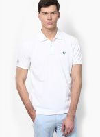 Allen Solly White Wimbledon Polo T-Shirt