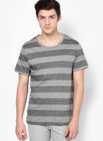 Burton Grey Round Neck T-Shirt