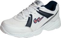 Campus LB-1401 Running Shoes(White, Blue, Red)