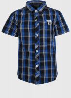 Cherokee Navy Blue Casual Shirt