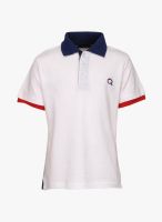 Cool Quotient White Polo Shirt