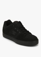 DC Pure Black Sneakers