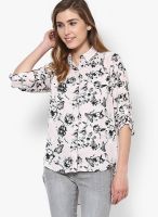 Dorothy Perkins Blush Butterfly Print Shirt