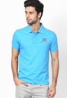 Ed Hardy Blue Polo T-Shirt