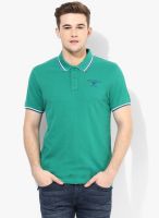 Fame Forever By Lifestyle Green Polo T-Shirt