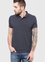 Fame Forever By Lifestyle Navy Blue Polo T-Shirt