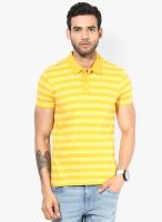 Fame Forever By Lifestyle Yellow Polo T-Shirt