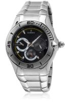 Florence F8062By Silver/Black Analog Watch