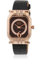 Gio Collection G0038-05 Black Analog Watch