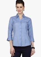 Globus Blue Solid Shirt