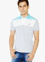 Globus Grey Solid Polo T-Shirts