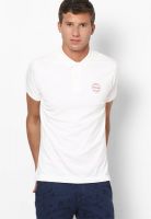 Jack & Jones White Polo T Shirt