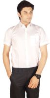 Kriss Men's Solid Casual White Shirt