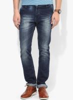 Monteil & Munero Blue Low Rise Slim Fit Jeans