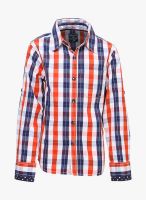 Nauti Nati Navy Blue Casual Shirt