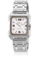 Olvin 1518 Sm02 Steel/Silver Analog Watch