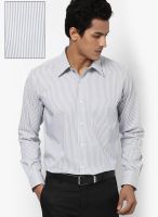 Raymond Grey Regular Fit Formal Shirt