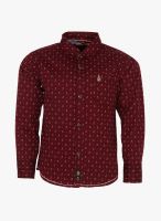 Ruff Maroon Party Shirt