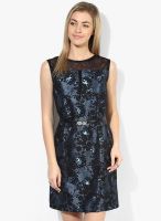 Soie Black Shift Dress