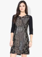 Soie Grey Shift Dress