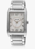 Sonata NG7999SM02A Silver/Silver Analog Watch