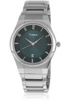 Timex Ti000M80100 Silver/Black Analog Watch