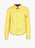 UFO Yellow Casual Shirt