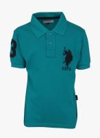 U.S. Polo Assn. Green Polo Shirt