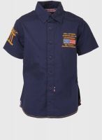 U.S. Polo Assn. Navy Blue Casual Shirt