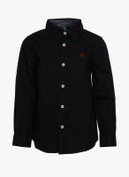 United Colors of Benetton Black Casual Shirt