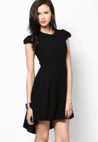 United Colors of Benetton Short Sleeve Black Dress