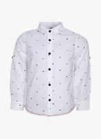 United Colors of Benetton White Casual Shirt