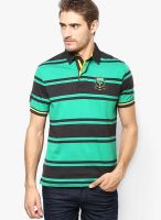 Wilkins & Tuscany Brown Printed Polo T-Shirts