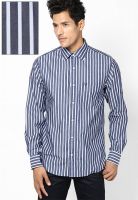 Allen Solly Blue Sport Fit Casual Shirt