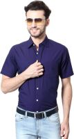 Allen Solly Men's Solid Casual Blue Shirt