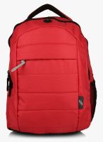 American Tourister Red 15 Inches Laptop Cyber Backpack