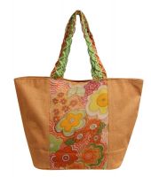 Angesbag Beige Jute Classy Tote Bag