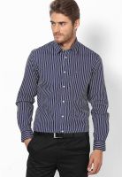 Arrow Sports Navy Blue Casual Shirt