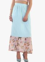 Belle Fille Blue Flared Skirt