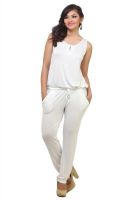 Cottinfab Solid Women's Jumpsuit