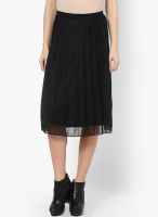 Dorothy Perkins Black Flared Skirt