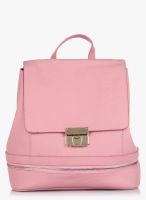 Ebano Pink Leather Backpack